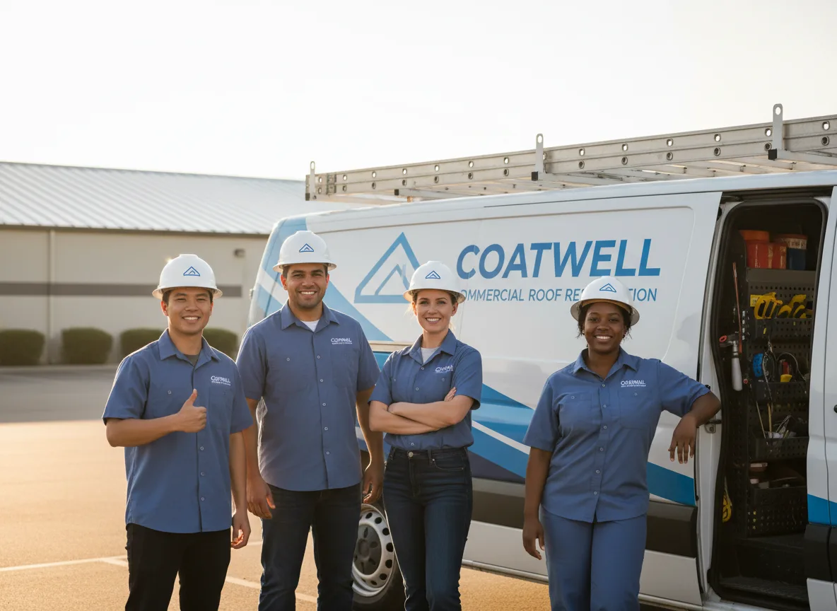 Commercial roof coating company in Dysart, PA